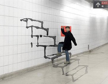 Escaleras en el metro