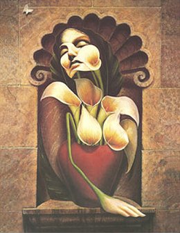¿Mujer o flores?