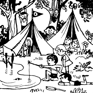 Un campamento en el bosque 2